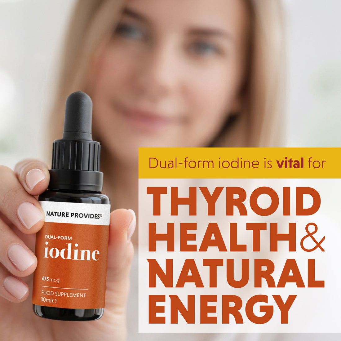 Dual-Form-Jod (675 mcg), extrahiert aus natürlichem Seetang – 30 ml