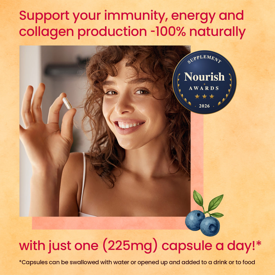 naturaC® (225mg) Bio Vollwert Vitamin C - 90 Kapseln